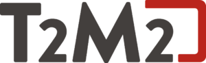 T2M2 Logo dunkelrot